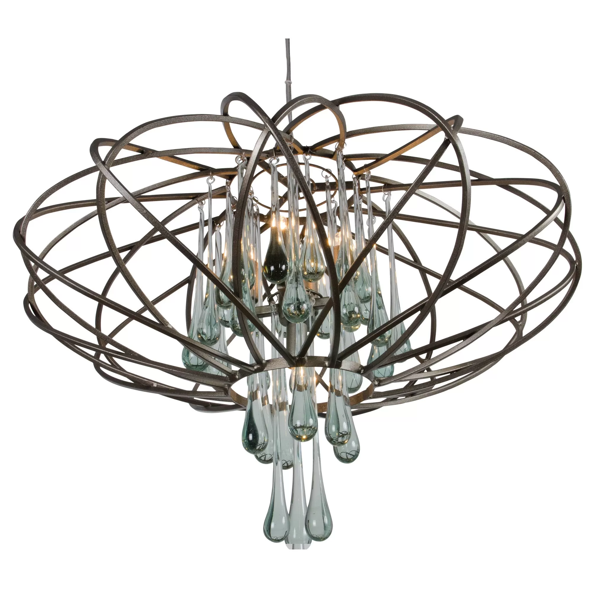 Area 51 151C05NB 5-Light Pendant Light - New Bronze 1 Area 51 151C05NB 5-Light Pendant Light - New Bronze