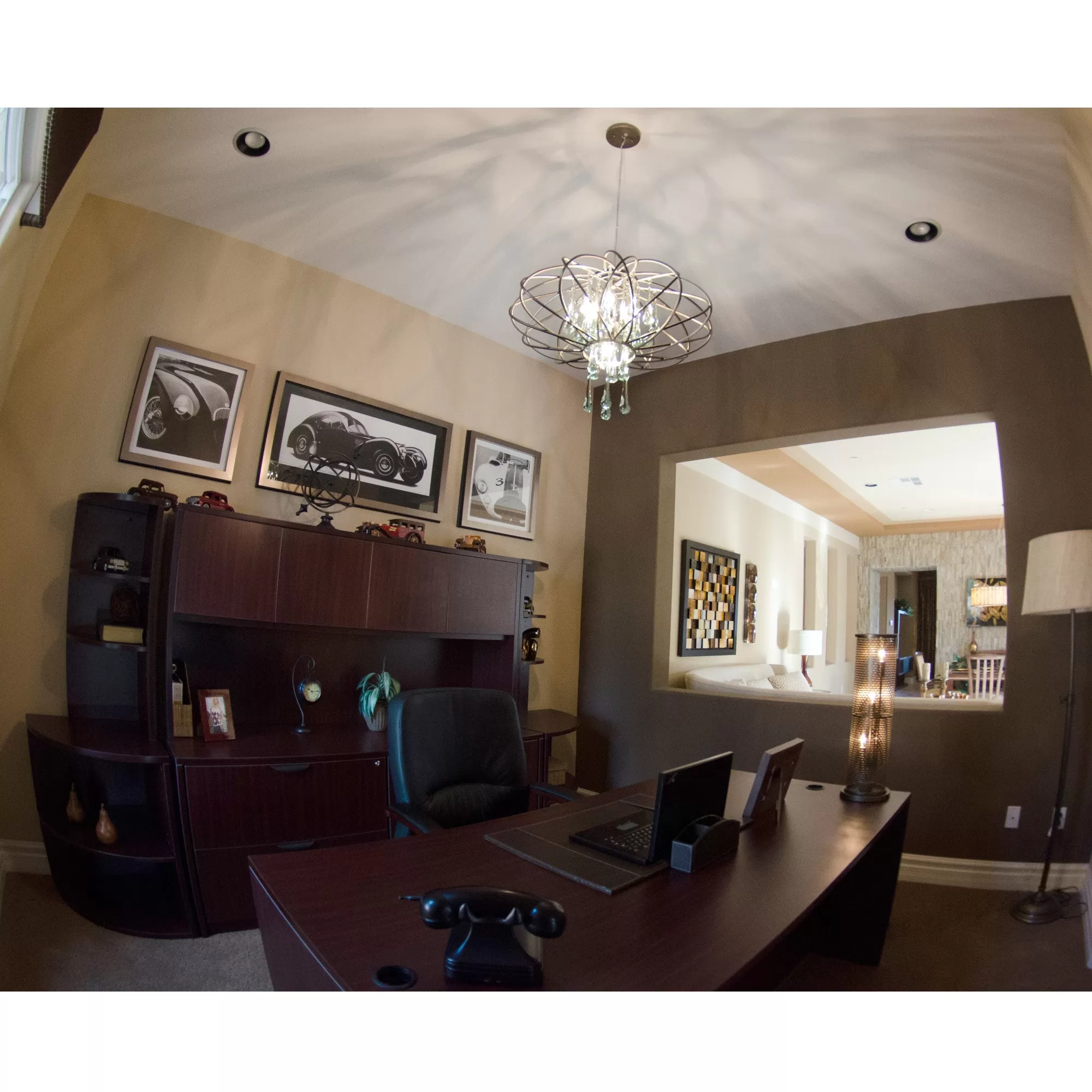 Area 51 151C05NB 5-Light Pendant Light - New Bronze 2 Area 51 151C05NB 5-Light Pendant Light - New Bronze - Image 2