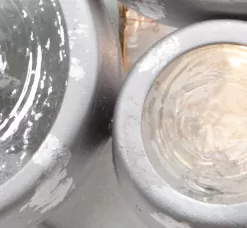 Fascination 165B02 2-Light Vanity Light - Nevada (silver With Random Silver Leafing) 9 Fascination 165B02 2-Light Vanity Light - Nevada (silver With Random Silver Leafing) -Lighting Decoration Store 165B02 detail