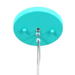 Urchin 169M01AQ 1-Light Mini Pendant - Aqua Velvet -Lighting Decoration Store 169M01AQ 4