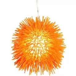 Urchin 169M01OR 1-Light Mini Pendant - Electric Pumpkin
