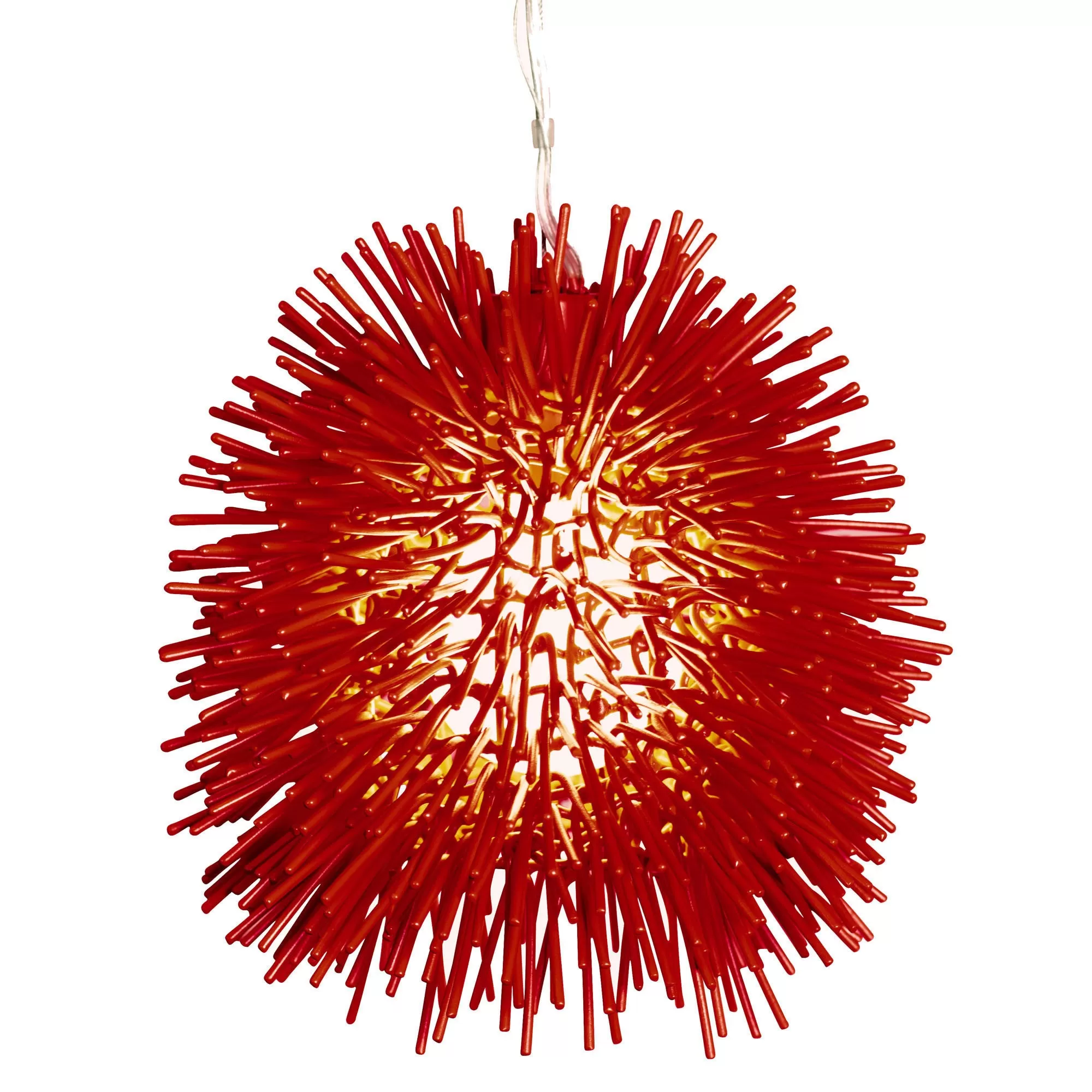 Urchin 169M01RE 1-Light Mini Pendant - Super Red 1 Urchin 169M01RE 1-Light Mini Pendant - Super Red