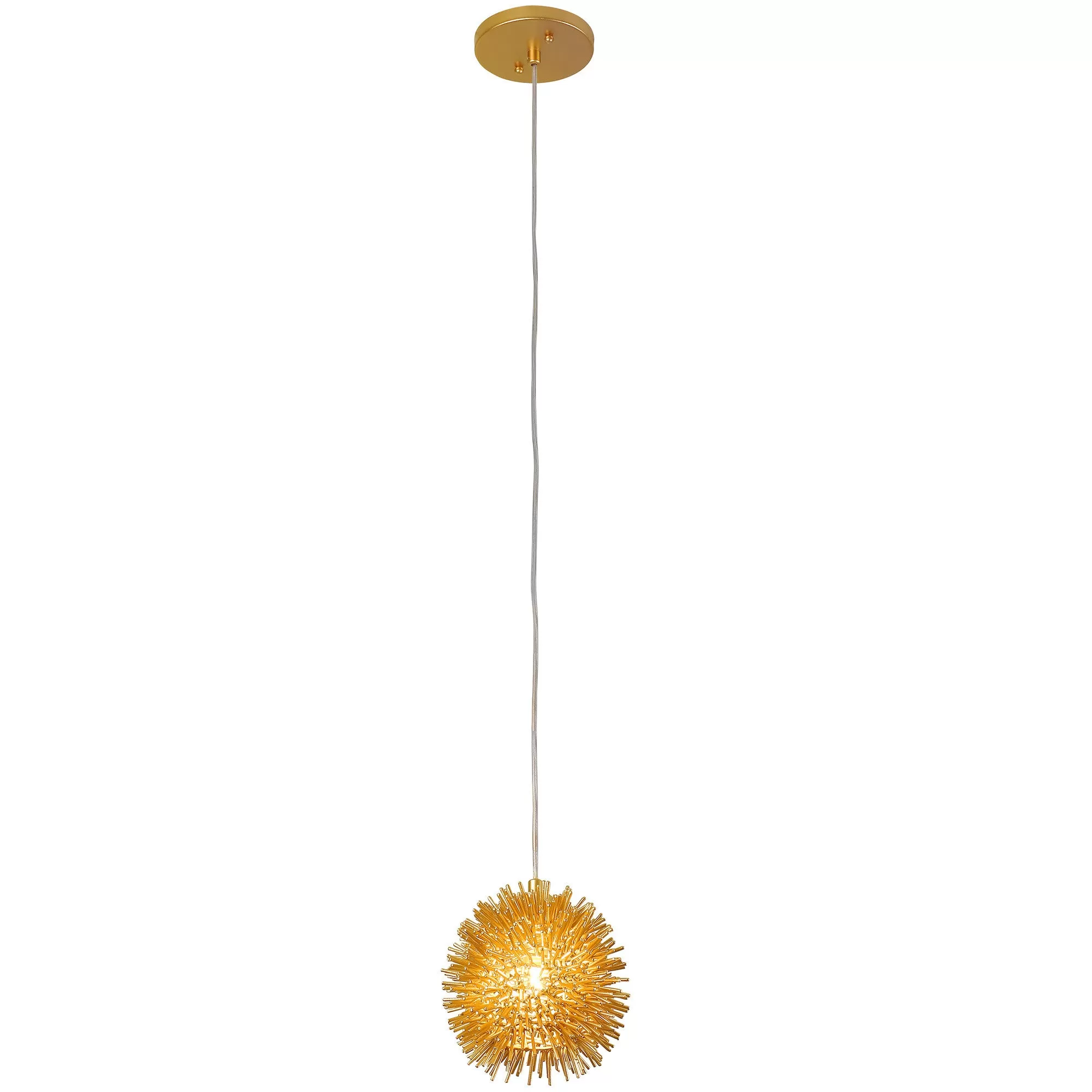 Urchin 169M01SGO 1-Light Mini Pendant - Gold 2 Urchin 169M01SGO 1-Light Mini Pendant - Gold - Image 2