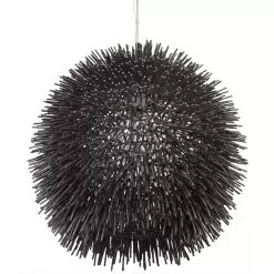 Urchin 169P01BL 1-Light Pendant Light - Black
