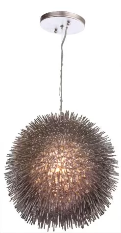 Urchin 169P01CH 1-Light Pendant Light - Painted Chrome