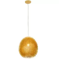 Urchin 169P01GO 1-Light Pendant Light - Gold -Lighting Decoration Store 169P01GL alt 1