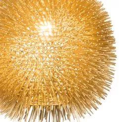 Urchin 169P01GO 1-Light Pendant Light - Gold -Lighting Decoration Store 169P01GL alt 4