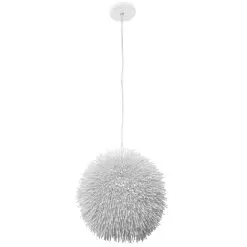 Urchin 169P01WH 1-Light Pendant Light - White