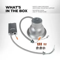 Green Creative 6" 18W Commercial Downlight - Dimmable - 1,647 Lumens - 3500K -Lighting Decoration Store 18cdl6dim 835 277v box