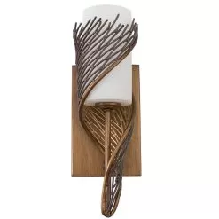 Flow 240K01HO 1-Light Wall Sconce - Hammered Ore -Lighting Decoration Store 240K01HO atl 2 583a9ca1 64a2 4989 9e0f 6f9c11826086