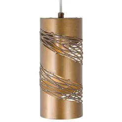 Flow 240M01HO 1-Light Mini Pendant - Hammered Ore