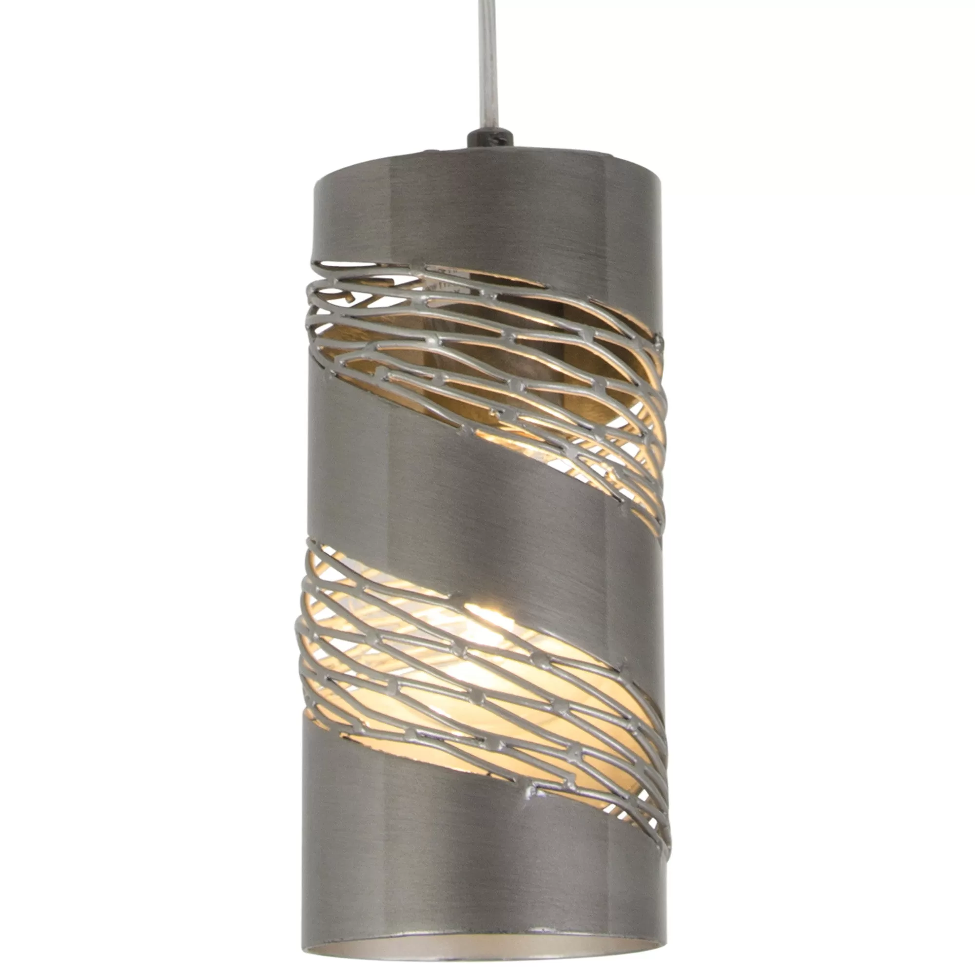Flow 240M01SL 1-Light Mini Pendant - Steel 1 Flow 240M01SL 1-Light Mini Pendant - Steel