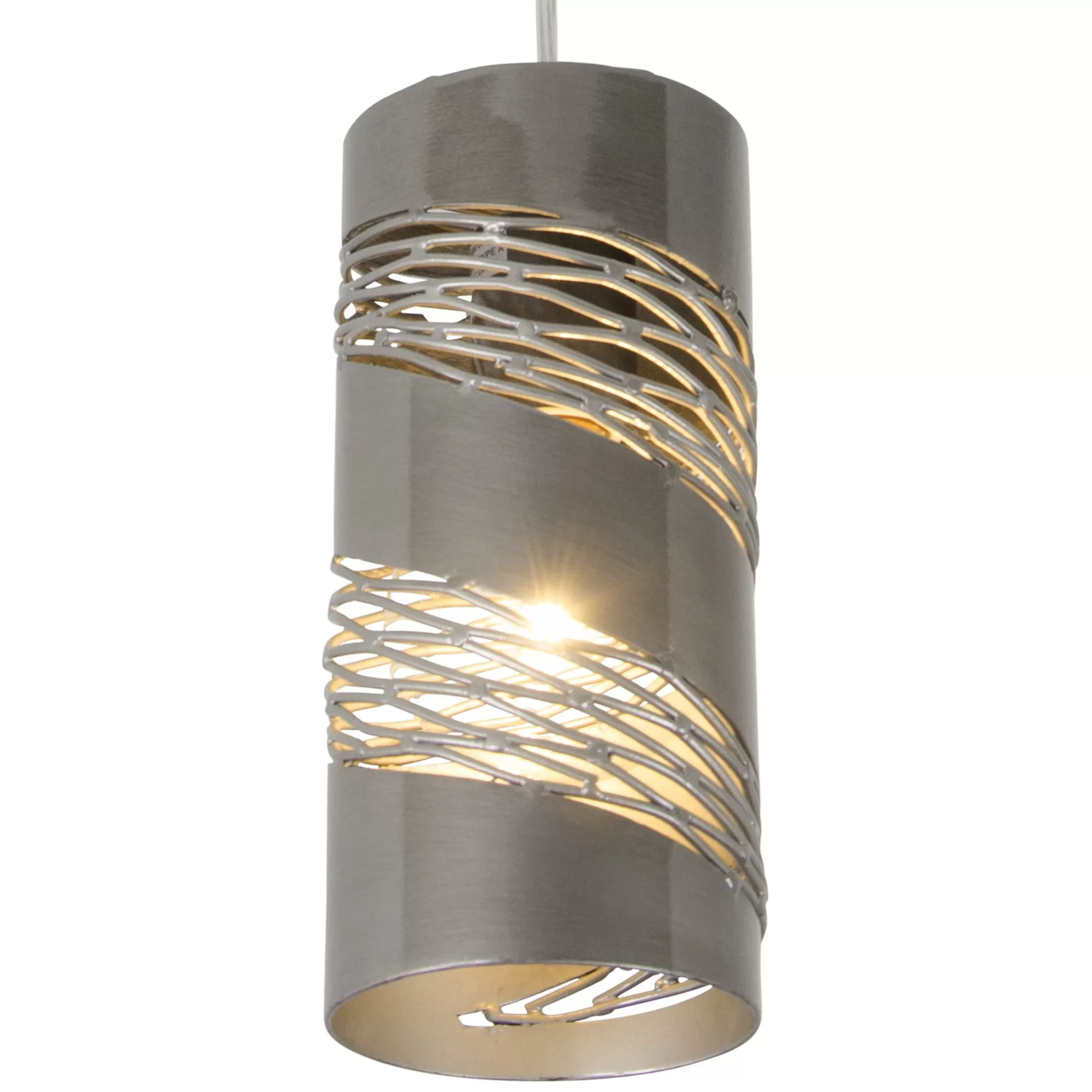 Flow 240M01SL 1-Light Mini Pendant - Steel 2 Flow 240M01SL 1-Light Mini Pendant - Steel - Image 2