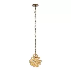 Flow 240P01BTR 1-Light Twist Pendant Light - Baguette/Natural Rattan -Lighting Decoration Store 240P01BTR 4 d025232a 3d08 4ce0 94ae 0025d2f42087