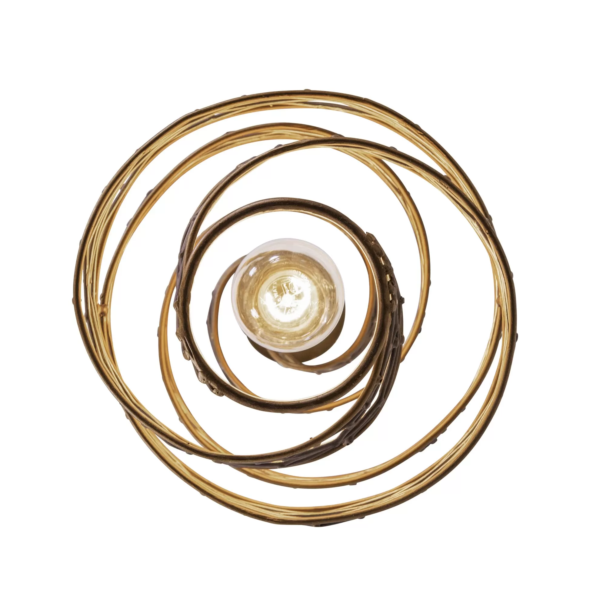 Flow 240P01HO 1-Light Twist Mini Pendant - Hammered Ore 6 Flow 240P01HO 1-Light Twist Mini Pendant - Hammered Ore - Image 6