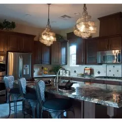 Flow 240P03SL 3-Light Pendant Light - Steel -Lighting Decoration Store 240P03SL room 0aca7b10 e8e3 4bdb 973c 18f57434cdfb