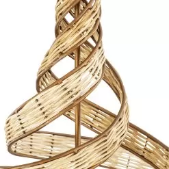 Flow 240P06BTR 6-Light Twist Pendant Light - Baguette/Natural Rattan -Lighting Decoration Store 240P06BTR Detail 2 2e6b1596 e94f 4a7a a85c e2530a0052c7