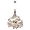 Flow 240P06HO 6-Light Pendant Light - Hammered Ore