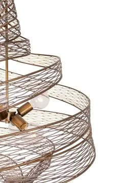 Flow 240P06HO 6-Light Pendant Light - Hammered Ore -Lighting Decoration Store 240P06HO Detail 1