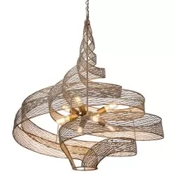 Flow 240P08HO 8-Light Pendant Light - Hammered Ore 9 Flow 240P08HO 8-Light Pendant Light - Hammered Ore -Lighting Decoration Store 240P08HO