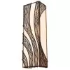 Flow 240W03HO 3-Light Wall Sconce - Hammered Ore