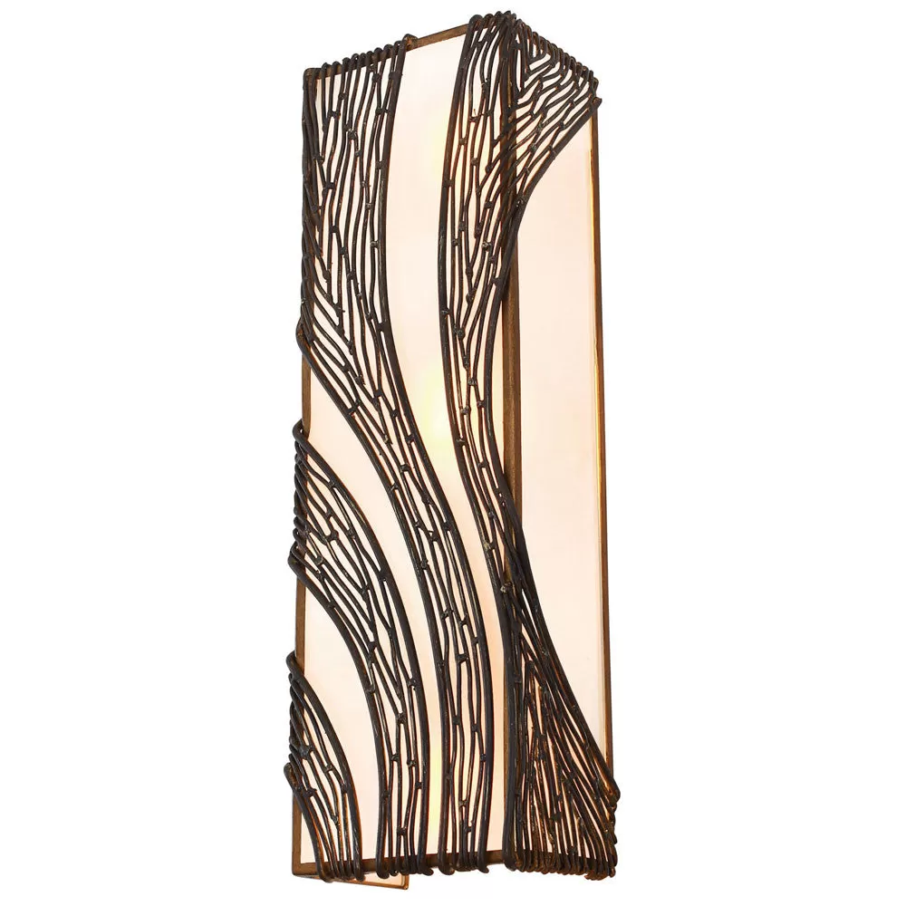 Flow 240W03HO 3-Light Wall Sconce - Hammered Ore 1 Flow 240W03HO 3-Light Wall Sconce - Hammered Ore