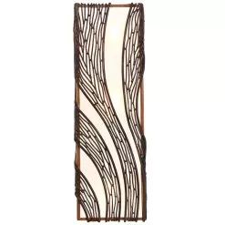 Flow 240W03HO 3-Light Wall Sconce - Hammered Ore 6 Flow 240W03HO 3-Light Wall Sconce - Hammered Ore -Lighting Decoration Store 240W03HO alt 1 1be5f655 a76b 4d83 8ac6 960bcd37875a