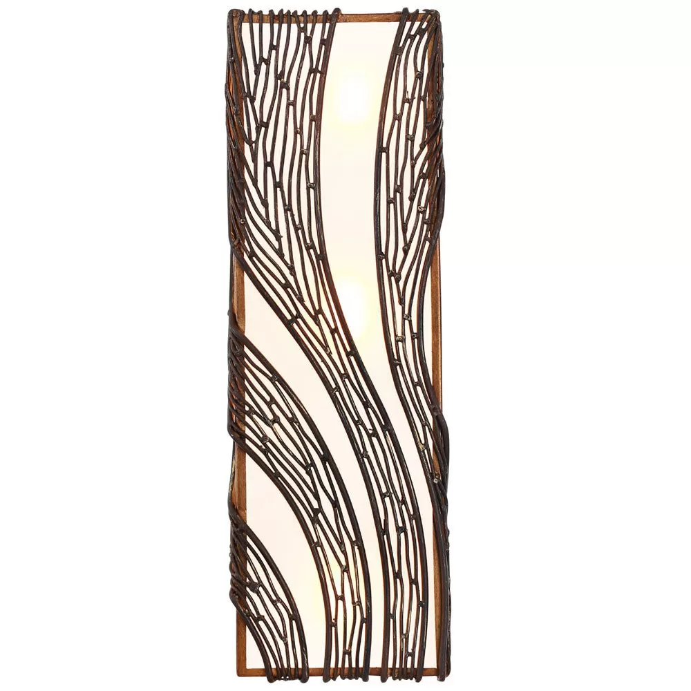 Flow 240W03HO 3-Light Wall Sconce - Hammered Ore 3 Flow 240W03HO 3-Light Wall Sconce - Hammered Ore - Image 3
