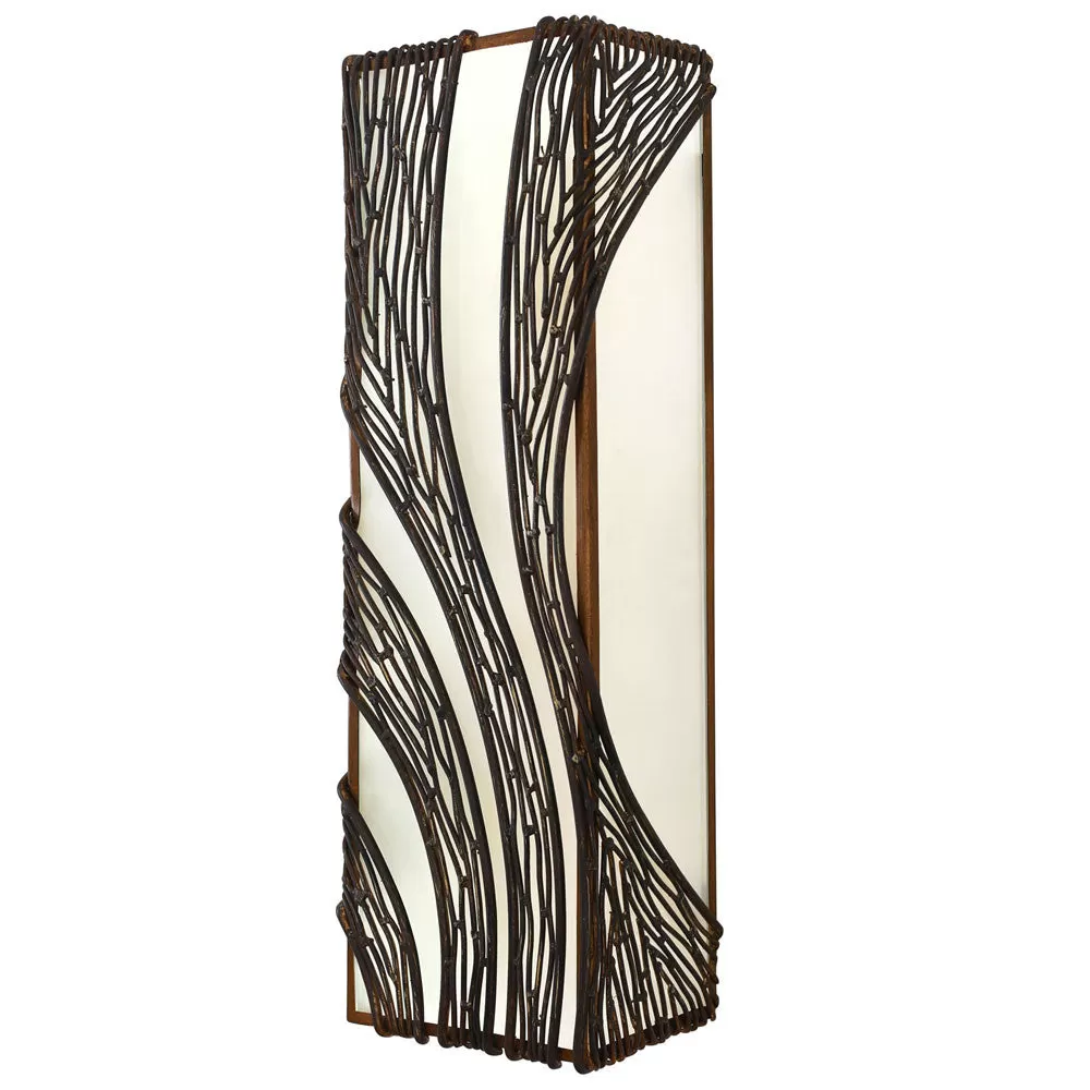 Flow 240W03HO 3-Light Wall Sconce - Hammered Ore 2 Flow 240W03HO 3-Light Wall Sconce - Hammered Ore - Image 2