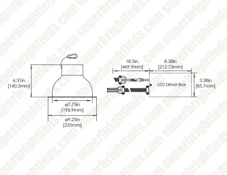 Green Creative 8" 24W Commercial Downlight - Dimmable - 2,186 Lumens - 3500K 6 Green Creative 8" 24W Commercial Downlight - Dimmable - 2,186 Lumens - 3500K - Image 6