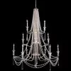 Barcelona 270C12TR 12-Light Chandelier - Transcend Silver