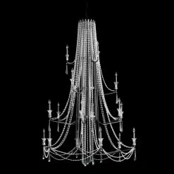 Barcelona 270C18OX 18-Light Chandelier - Onyx -Lighting Decoration Store 270C18OX 1