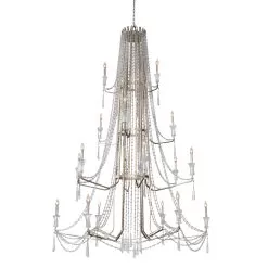 Barcelona 270C18TR 18-Light Chandelier - Transcend Silver -Lighting Decoration Store 270C18TR 3