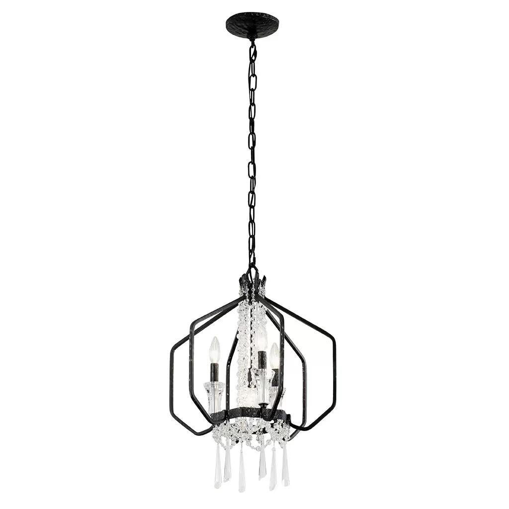 Barcelona 270P04OX 4-Light Pendant Light - Onyx 5 Barcelona 270P04OX 4-Light Pendant Light - Onyx - Image 5