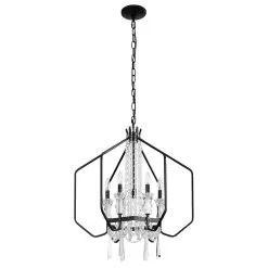 Barcelona 270P07OX 7-Light Pendant Light - Onyx -Lighting Decoration Store 270P07OX 4