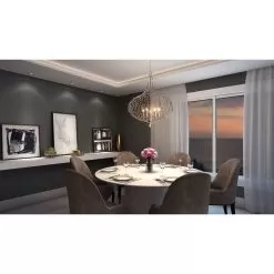 Bask 271P06GD 6-Light Pendant Light - Gold Dust 10 Bask 271P06GD 6-Light Pendant Light - Gold Dust -Lighting Decoration Store 271P06GD scene 1