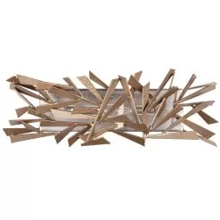 Bermuda 286B03SICM 3-Light Vanity Light - Silver/Champagne Mist -Lighting Decoration Store 286B03SICM 2