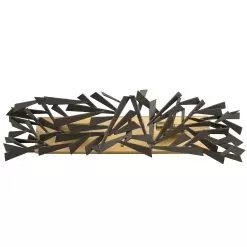 Bermuda 286B04AGRB 4-Light Vanity Light - Antique Gold/Rustic Bronze 5 Bermuda 286B04AGRB 4-Light Vanity Light - Antique Gold/Rustic Bronze -Lighting Decoration Store 286B04AGRB 2