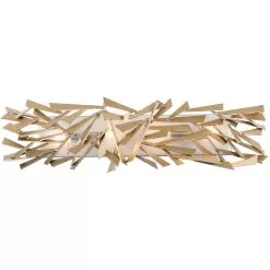 Bermuda 286B04SICM 4-Light Vanity Light - Silver/Champagne Mist