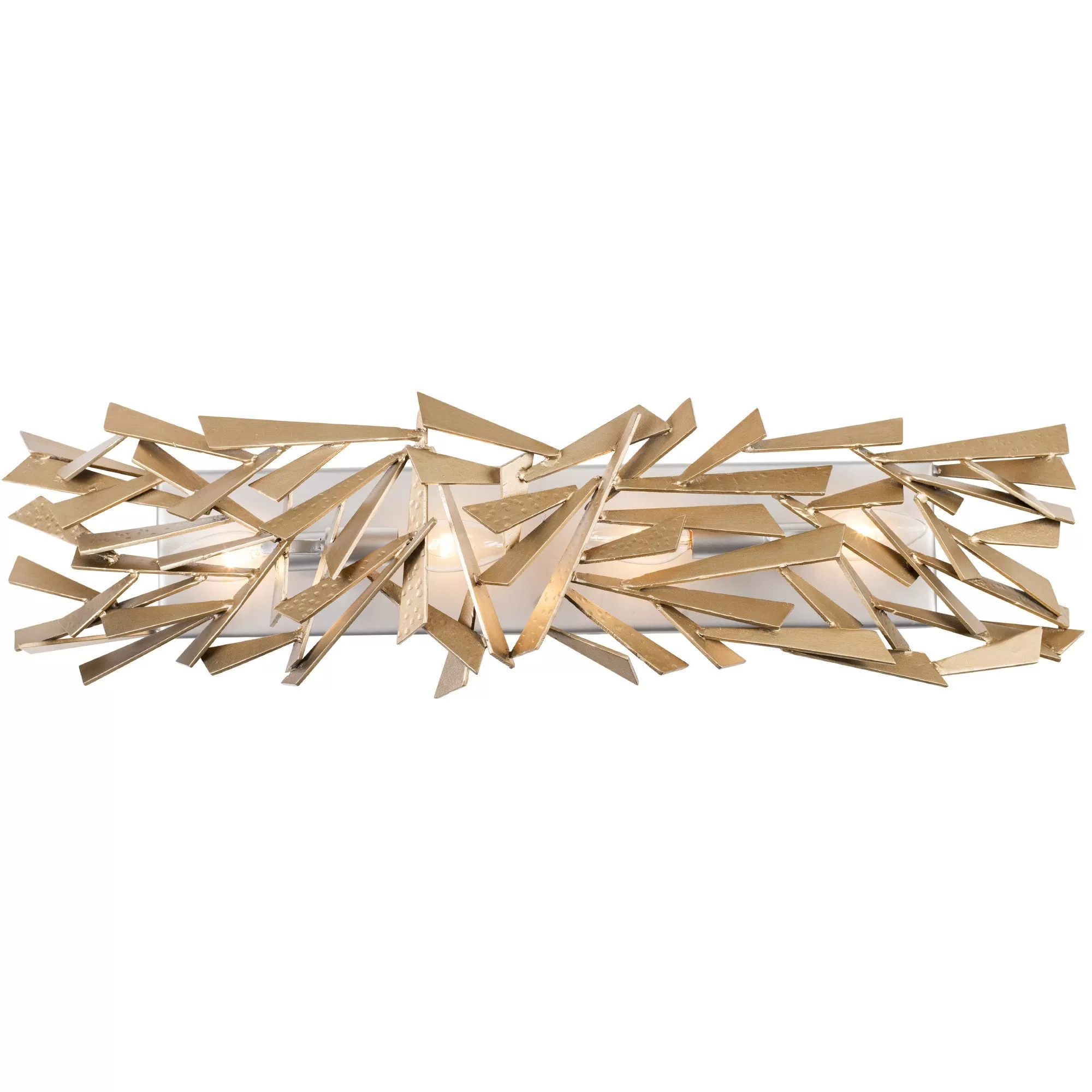 Bermuda 286B04SICM 4-Light Vanity Light - Silver/Champagne Mist 1 Bermuda 286B04SICM 4-Light Vanity Light - Silver/Champagne Mist