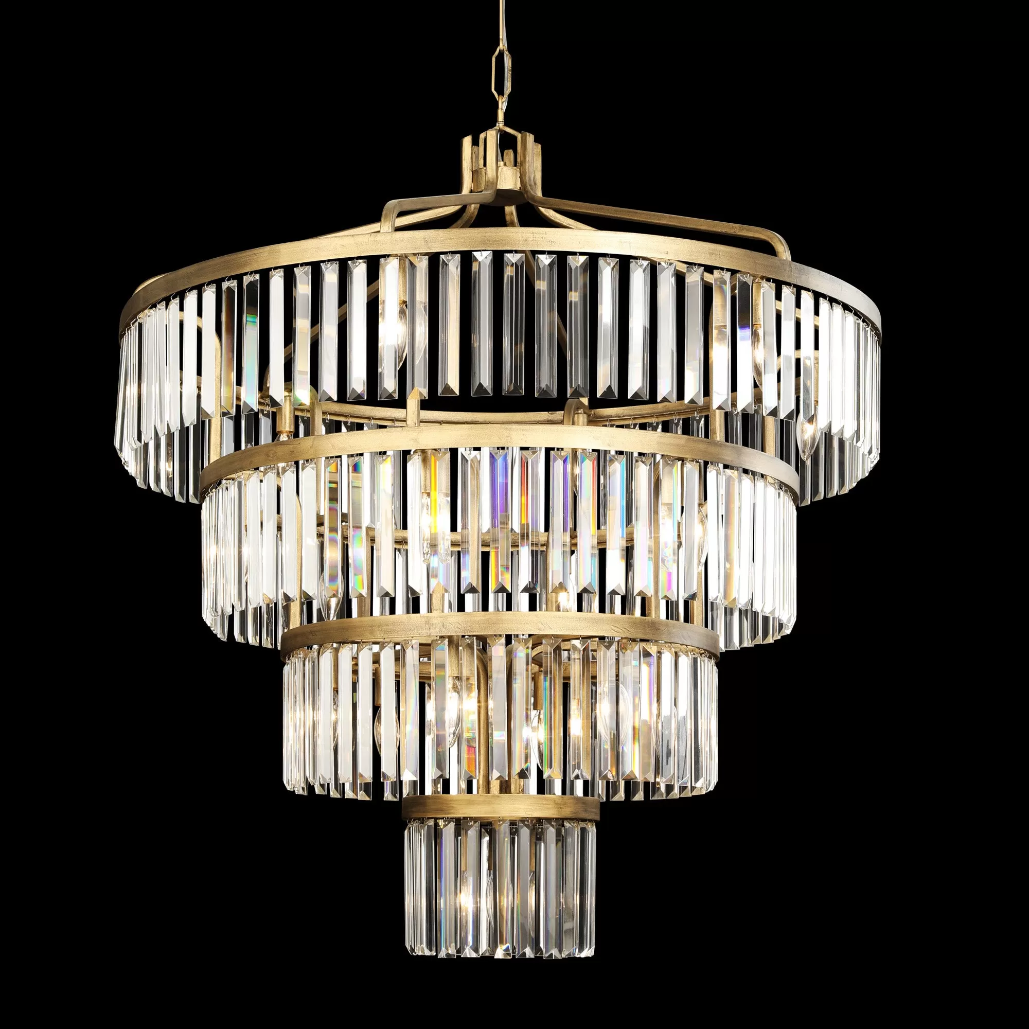 Social Club 297P19HG 19-Light Pendant Light - Havana Gold 1 Social Club 297P19HG 19-Light Pendant Light - Havana Gold