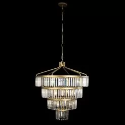 Social Club 297P19HG 19-Light Pendant Light - Havana Gold 9 Social Club 297P19HG 19-Light Pendant Light - Havana Gold -Lighting Decoration Store 297P19HG 1