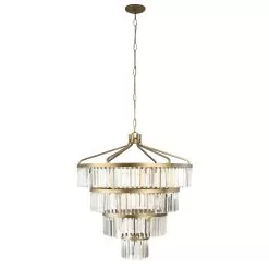 Social Club 297P19HG 19-Light Pendant Light - Havana Gold 7 Social Club 297P19HG 19-Light Pendant Light - Havana Gold -Lighting Decoration Store 297P19HG 2