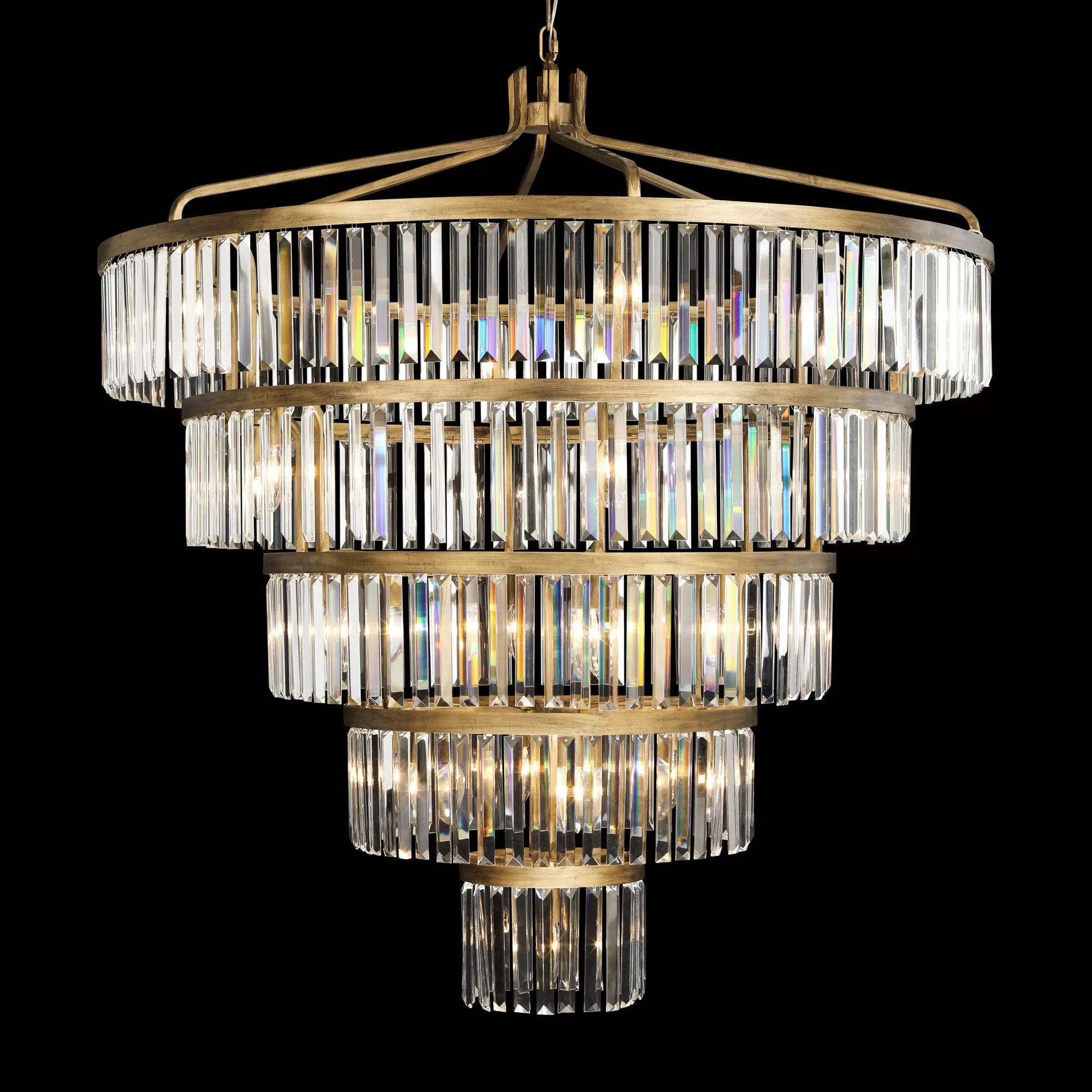 Social Club 297P25HG 25-Light Pendant Light - Havana Gold 1 Social Club 297P25HG 25-Light Pendant Light - Havana Gold
