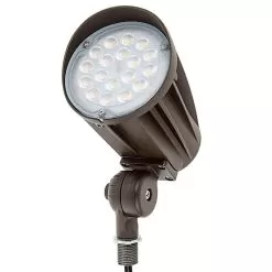30W Knuckle Mount LED Spot Light - 60° Beam - Bullet Style - 70W MH Equivalent - 12V AC/DC - 2900 Lumens - 3000K