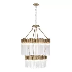 Matrix 309C14HG 14-Light Chandelier - Havana Gold