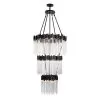 Matrix 309C19MBFG 18-Light Chandelier - Matte Black/French Gold