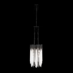 Matrix 309N06MBFG 6-Light Linear Pendant Light - Matte Black/French Gold -Lighting Decoration Store 309N06MBFG 5