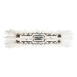 Matrix 309N08MBFG 8-Light Linear Pendant Light - Matte Black/French Gold -Lighting Decoration Store 309N08MBFG 8