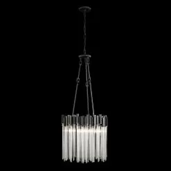 Matrix 309P06MBFG 6-Light Pendant Light - Matte Black/French Gold -Lighting Decoration Store 309P06MBFG 3